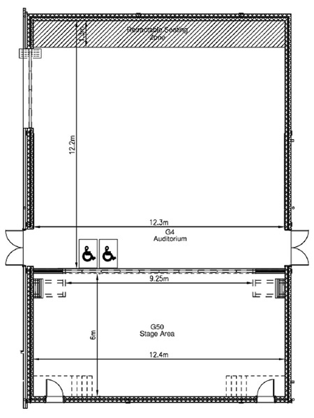 Main Auditorium Floorplan